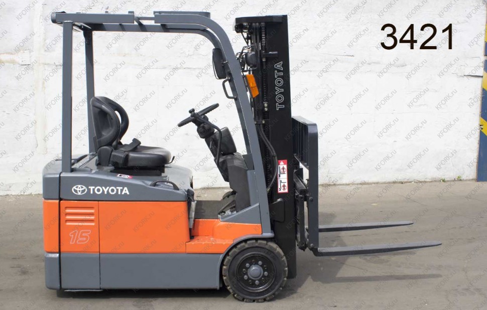 Электрический погрузчик Toyota 3421 Б/У