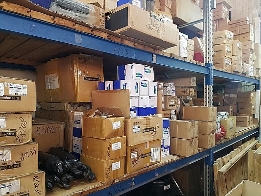 Склад запчастей 2